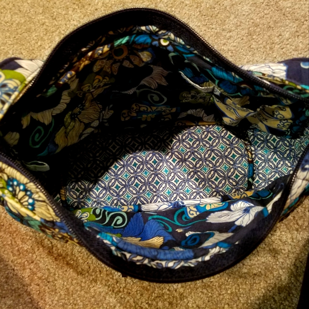 Vera Bradley retired Mod Blue Floral bag - Picture 5 of 8